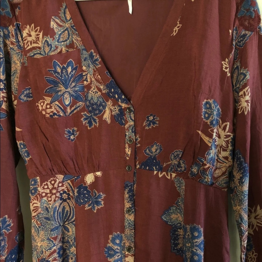 Free People Miranda Midi Dress